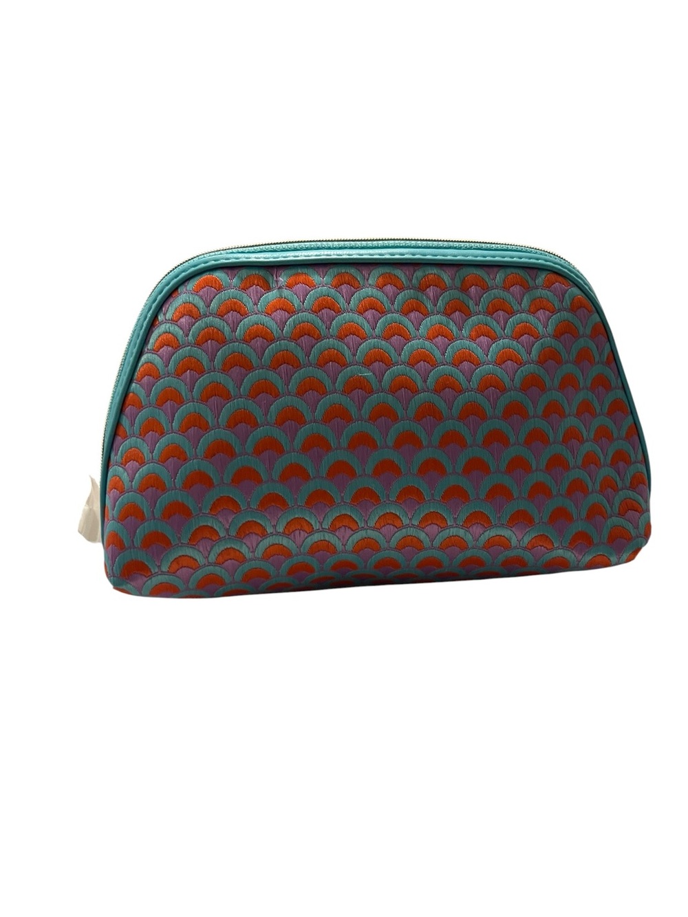Bvlgari Parfums Luxury Vibrant Peacock Embroidered Cosmetic Pouch Bag - Picture 3 of 6